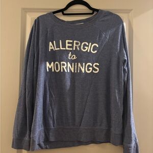 Grayson Threads Blue Graphic Sweatshirt